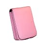 New Pink Semi-hard Leather Camera Case for Sony Cybershot S930,Canon IXUS 95,Casio Exilim EX-Z29,Panasonic Lumix FS62,Samsung Digilmax ES55,Nikon Coolpix, Fuji finepix Z20fd,Pentax Optio,Kodak easyshere compact cameras.