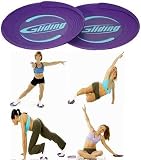 Gliding Discs Ultimate Buns and Legs Workout Excercise Program As Seen on Tv