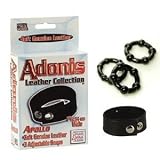 Male Enhancement Plastic Surgery Hot Product – California Exotics / Swedish Erotica Adonis Leather Collection Apollo Rings Adult Sex Toy Kit