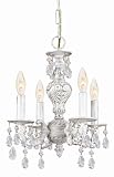 Crystorama Sutton Collection White 15 High Chandelier