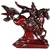 Classic Good Best 21st 30th 40th 50th Birthday Gift Idea for Him - 7" Tao Leaping General Oriental Resin Statue