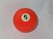 Pool Ball Shifter Knob Orange #5