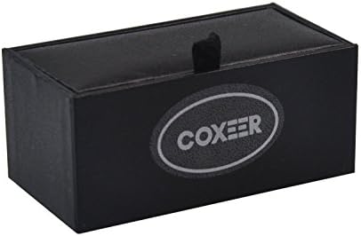 Black Metal Modern Cufflinks Set for French Wedding Dress Shirt