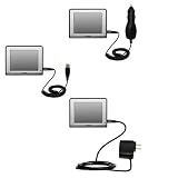  : Deluxe Kit for the Amcor Navigation GPS 3750 includes a USB cable with Car and Wall Charger - Gomadic Brand w/ TipExchange Technology