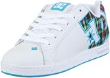 DC Women's Court Graffik SE Lace-Up Fashion Sneaker,White/Plaid/Turquoise,7.5 M US DC Women's Court Graffik SE Lace-Up Fashion Sneaker,White/Plaid/Turquoise,7.5 M US