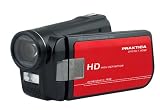 Produkt-Bild: Praktica DVC 14.1 HDMI Full-HD 1080p Camcorder (SD/SDHC-Card 5-fach optischer Zoom 7,6 cm (3 Zoll) Display, Foto Funktion mit 14 Megapixel) rot inkl. Tasche