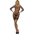 Netzkleid schwarz