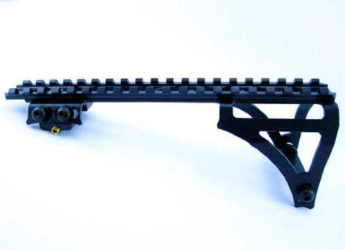 Brass Stacker See Thru Scout Scope Mount and NcSTAR 2.75x22mm SCOUT SCOPE Combo for 8mm Mauser variant designs with K98 type recoil lug and rear sight blocks (K98k, M24/47, M48, vz. 24, etc.) On Sale
