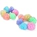 KEKLLE Bath and Shower Sponge pack of 12 Assorted Colors