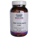 Healthy Aging Nutraceuticals Zinc Picolinate 30 Mg 250 Capsules