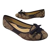 AUTHENTIC COACH JOSIE SIGNATURE FLATS LOAFERS
