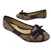 AUTHENTIC COACH JOSIE SIGNATURE FLATS LOAFERS