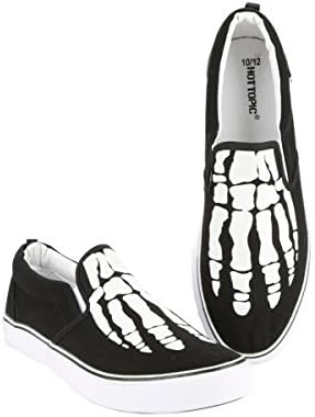 Skeleton Slip-On Sneakers