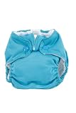 Kissa's Newborn All-In-One Diaper, Lagoon Blue