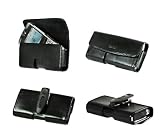 CELLET PREMIUM OMEGA LEATHER CASE POUCH (WITH BELT CLIP) for LG VX9900, VX-9900 ENV / SAMSUNG i730 - RETAIL PACKAGING
