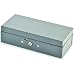 STEELMASTER Locking Steel Bond Box with Cash Tray, Includes Keys, 10.25 x 2.88 x 4.75 Inches, Gray (2212CBTGY)