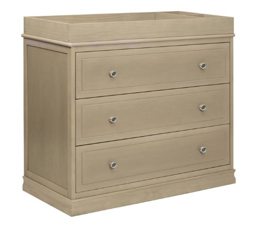 Million Dollar Baby Classic Louis 3-Drawer Changer Dresser, Avon Grey On Sale