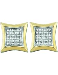 0.20CTW DIAMOND MICRO PAVE EARRINGS