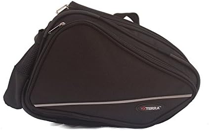ViaTerra Rapide - Saddlebags For Upswept Exhausts Black