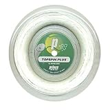 Prince Topspin 16g Tennis String (White) - 1 mini reel 330 ft
