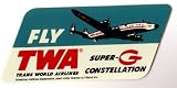 航空『TWA(Trans World Airlines）』《AS20》ステッカー