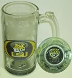 LSU Tigers 13 Oz. Glass Sports Mug