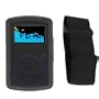Durable Flexible Black Silicone Skin Case + Adjustable Sports Armband For San...
