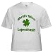 Tallest Leprechaun Irish White T-Shirt by CafePress