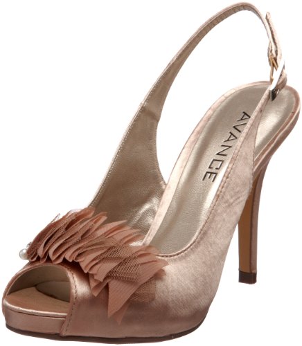 Avance Women's Barret Slingback Pump,Nude,39 EU/9 M US