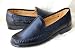 NEW. AUTHENTIC COMFORT DRESS - CASUAL LOAFER FOR MEN. Smooth BLACK Designer Giorgio Uppers style#8120 Slip On by AMERICAN SHOE FACTORY
