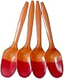 Go-2 Products P2100OR Color Change Spoons, Medium Weight, 5", 2.9g, Orange to Red (Pack of 1000)