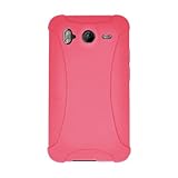 Amzer Silicone Skin Jelly Case for HTC Inspire 4G - Baby Pink
