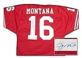 Joe Montana Autographed Red Jersey
