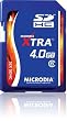 MICRODIA 4 GB SDHC Class 4 Flash Memory Card XTRA 52x