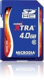 MICRODIA 4 GB SDHC Class 4 Flash Memory Card XTRA 52x