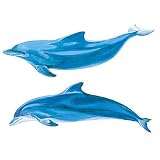 Wallies 12147 Dolphins Wallpaper Cutout