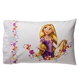 Disney Tangled Pillowcase - Pink (standard)