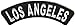 Los Angeles Patch - 4x1 inch