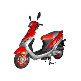 50cc Scooter with alloy wheel