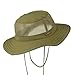 Big Size Talson UV Mesh Bucket Hat - Khaki
