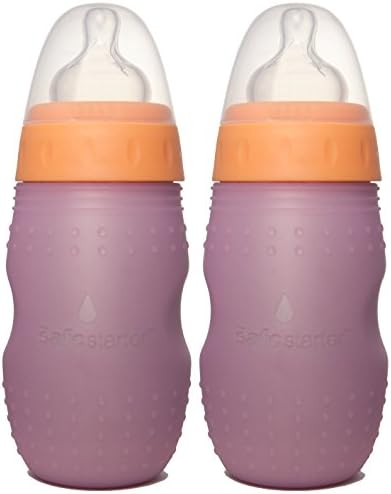 The Safe Starter 9 Ounce Baby Bottle, 2 Pack, Pink