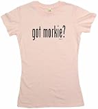 got morkie? Women's Tee Shirt Small-Pink Babydoll (petite fit)