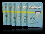 NEW Viroxyn Professional with Benzocaine Cold Sore & Fever Blister Treatment: Six 3-packs (18 Applications)
