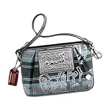 Coach Poppy Signature Tartan Plaid Wristlet Bag Case for Ipod Black Multi Reviews Coach Poppy Signature Tartan Plaid Wristlet Bag Case for Ipod Black Multi Reviews