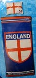 Kid's England Football Sleeping Bag and Pillow Set