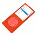 Electronics : RED Silicone Skin Case Cover for Apple iPod Nano 4th Gen Generation 4G new Nano-Chromatic 8gb & 16gb + Screen Protector & Lanyard