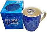 Tasse Fun Becher Endlich 50