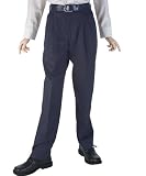 Slim Pleated Pants