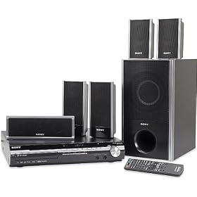 Sony DAV-HDX275 BRAVIA 5-Disc DVD/CD Player 5.1 Channel Home Theater System, Black