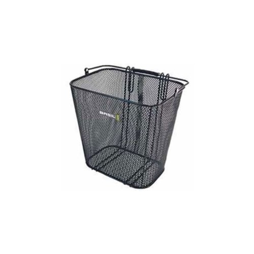 Basil Cardiff Rear Basket, Black